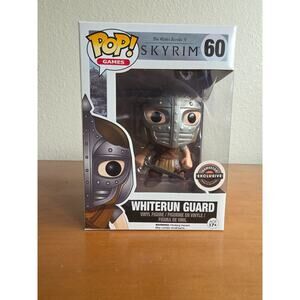 Funko Pop! #60 Skyrim Whiterun Guard GameStop Excl w/ Protector